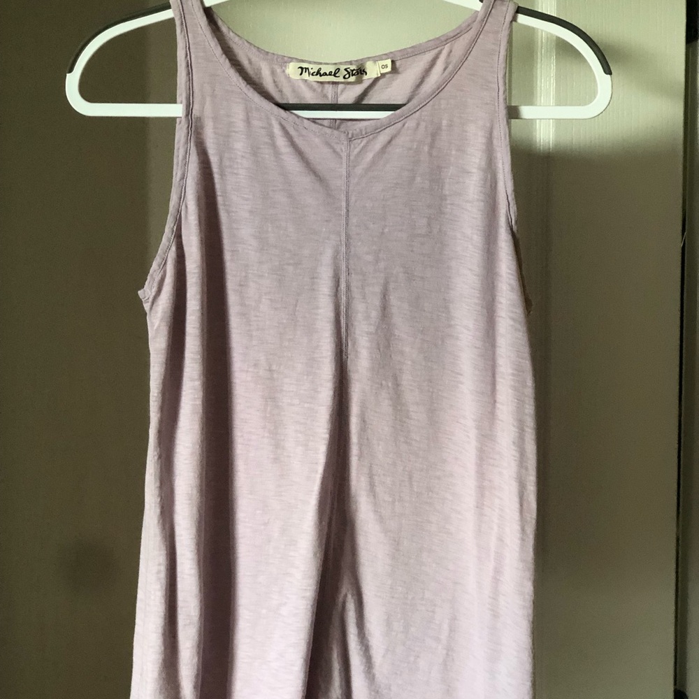 Women’s One Size Michael Stars tank top in Lilac.
